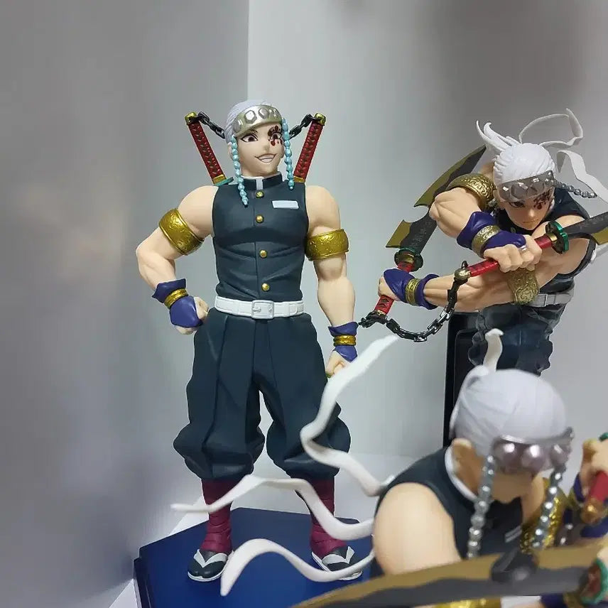 [BUNJANG] Demon Slayer Tengen Uzui 3 Figure Set / 귀멸의 칼날 텐겐 우즈이 피규어 3종 세트 바이브러이션, 팝업퍼레이드 등