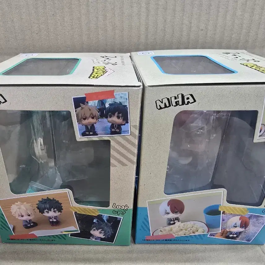 [BUNJANG] Megahouse My Hero Academia Look Up Figures Set (Izuku Midoriya, Shoto Todoroki) / 나의 히어로 아카데미아 룩업 피규어 (미도리야, 토도로키)