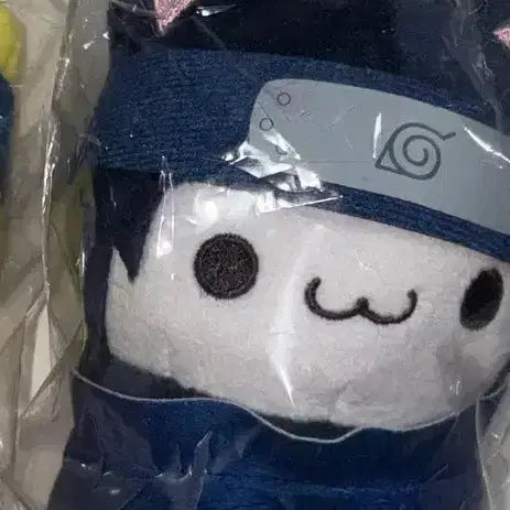[BUNJANG] Megacat Naruto Sasuke Mascot Keychain / 나루토 메가캣 키링 마스코트 사스케