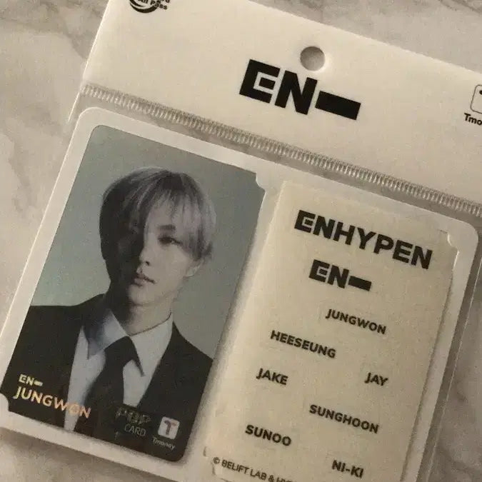 [BUNJANG] Enhypen Jungwon Tmoney Traffic Card / 엔하이픈 양정원 티머니 교통카드 판매