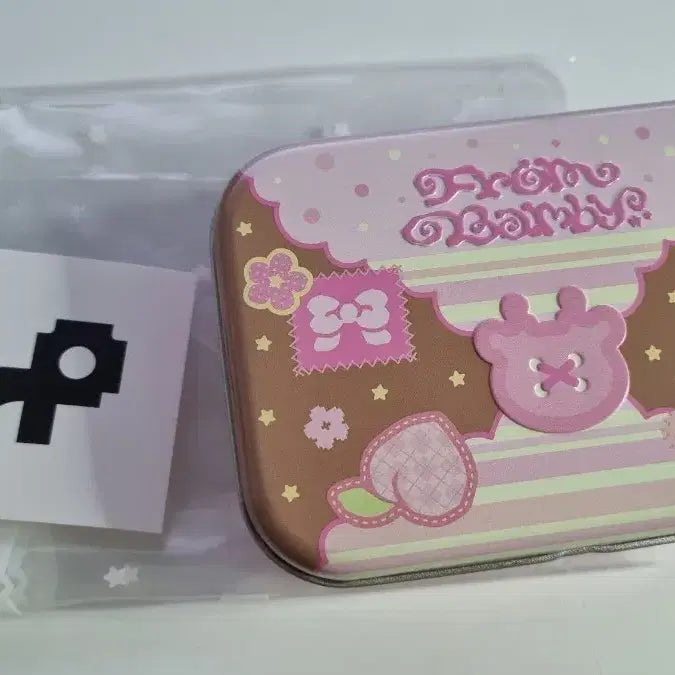 [BUNJANG] Pleiades Bambi Cookie Tin Case / 플레이브 십카페 밤비 쿠키 틴케이스