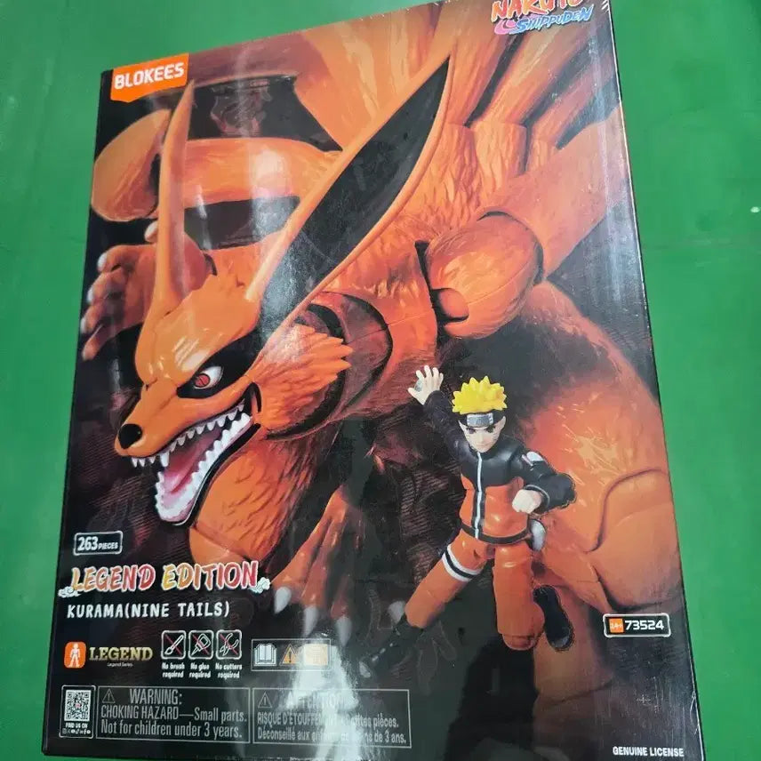 [BUNJANG] Blocky Kurama (Nine-Tails) Model Kit / 블로키 쿠라마(구미) 프라모델
