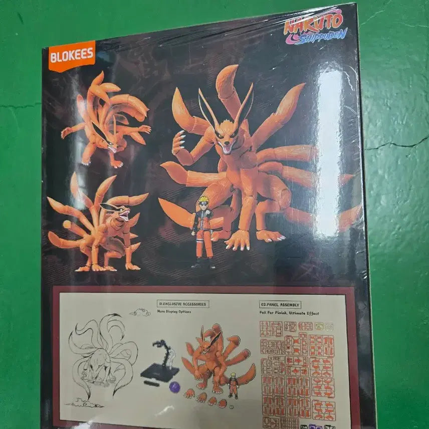 [BUNJANG] Blocky Kurama (Nine-Tails) Model Kit / 블로키 쿠라마(구미) 프라모델