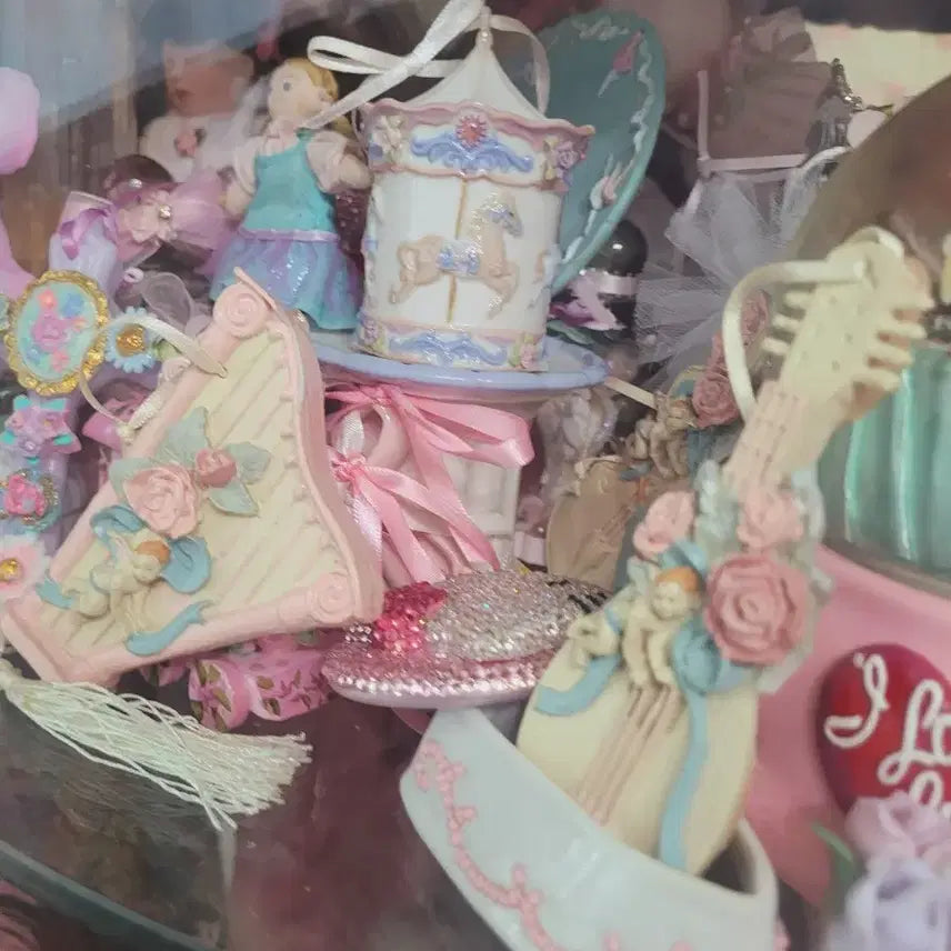 [BUNJANG] Pap Angel Pastel Decor Shabby Chic Figurine / 파스텔 장식 쉐비 파프엔젤 수입