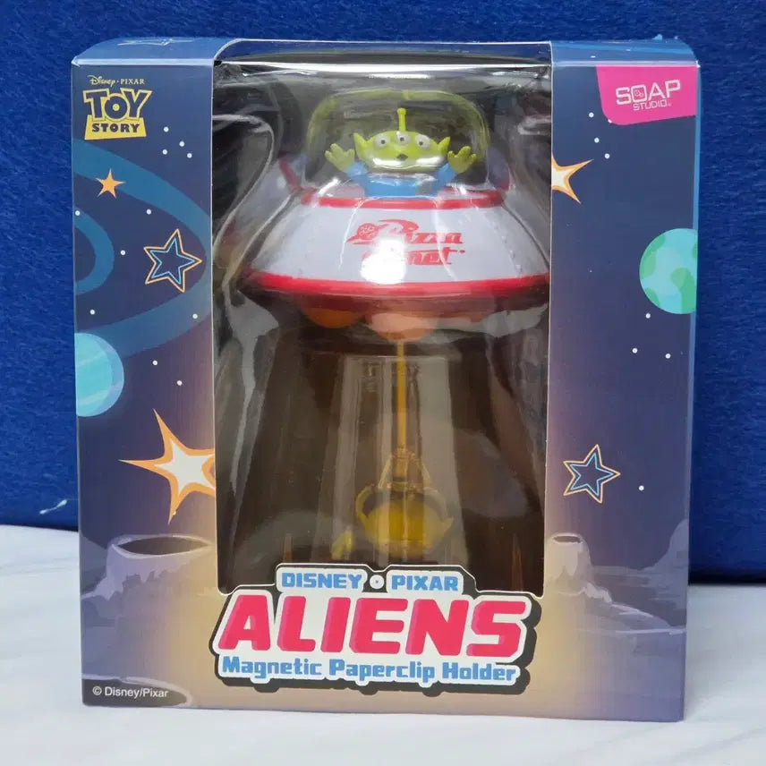 [BUNJANG] Disney Pixar Toy Story Alien Magnetic Clip Holder / 토이스토리 알린 마그네틱 클립 홀더