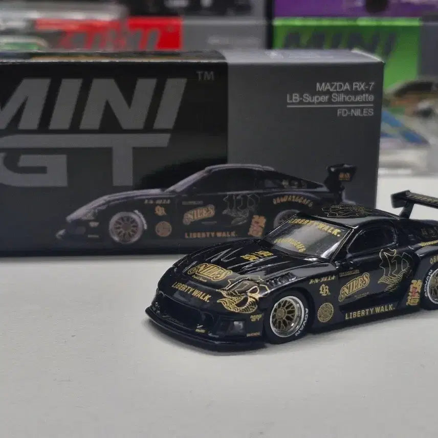 [BUNJANG] Mini GT Mazda RX-7 LB-Super Silhouette FD Niles Black / 미니지티 마쯔다 RX-7 LB-슈퍼 실루엣 FD-나일스 블랙