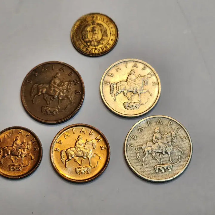 [BUNJANG] Bulgaria 6 Stotinki Coins Bundle Set / 불가리아 스토틴키 동전 6점 일괄