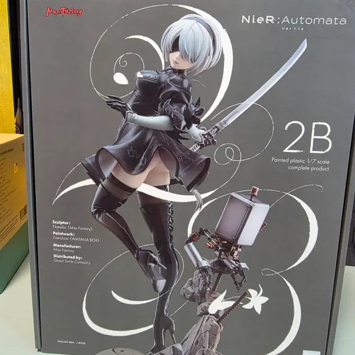 [BUNJANG] Max Factory NieR:Automata 2B 1/7 Scale Figure (Sealed) / 미개봉 맥팩토리 니어 오토마타 2B 1/7 스케일 피규어