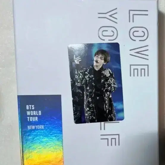 [BUNJANG] BTS Love Yourself New York Blu-ray + V Photocard / 방탄 bts 럽셀 뉴욕 블루레이 +태형포카