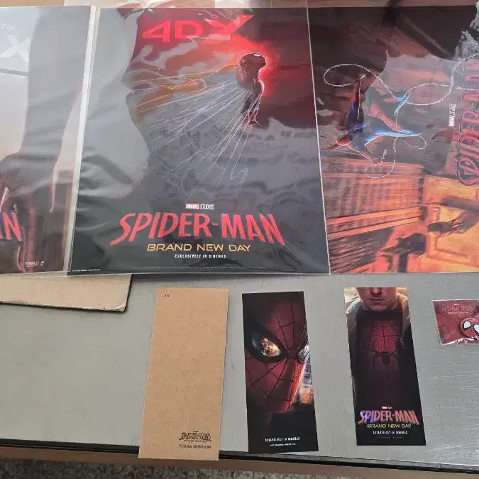 [BUNJANG] Spider-Man: No Way Home CGV Exclusive Posters Bundle Set / 스파이더맨 브랜드 뉴 데이 CGV특전 (imax,4dx,screenx,TTT) 4종 일괄 팝니다