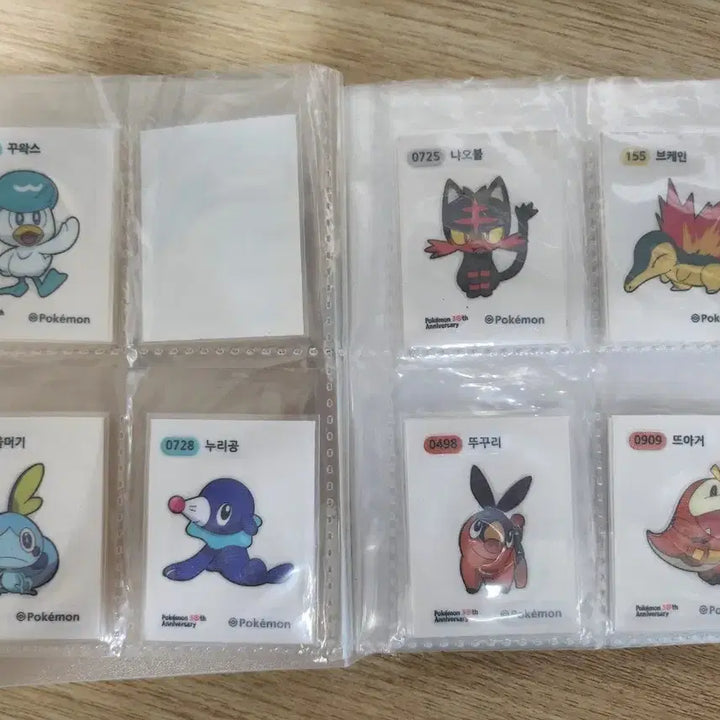 [BUNJANG] Pokemon 30th Anniversary Stickers Bundle Set / 급처)포켓몬 30주년 띠부실 30종 싸게 팔아요