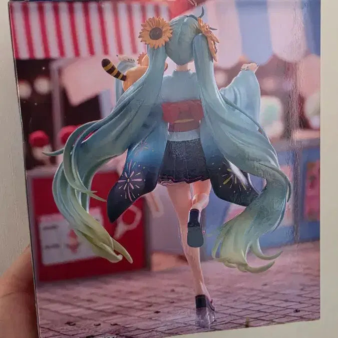 [BUNJANG] Hatsune Miku x Koguma Tanuki Rascal Special Figure - Summer Festival / 하츠네 미쿠 x 꼬마 너구리 라스칼 스페셜 피규어 서머 페스티벌