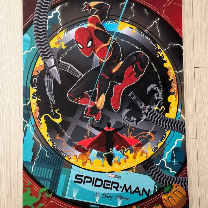 [BUNJANG] Spider-Man: No Way Home Illustrated Poster (A3) / [희귀포스터]영화 스파이더맨 노웨이홈 일러스트 포스터(A3)