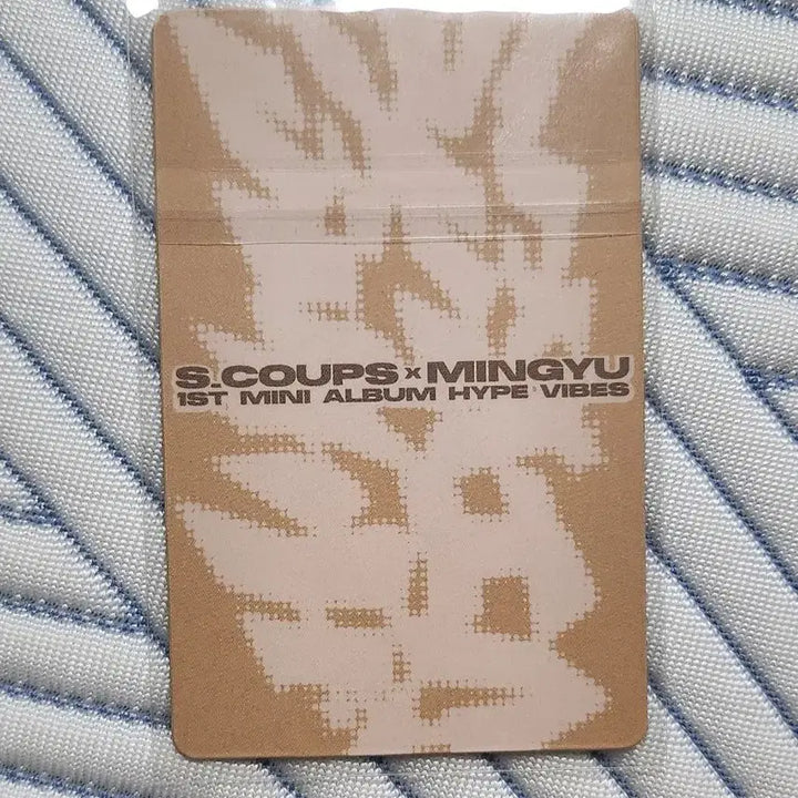 [BUNJANG] SEVENTEEN Mingyu CXM Signed Photocard / 세븐틴 민규 CXM 사인포카