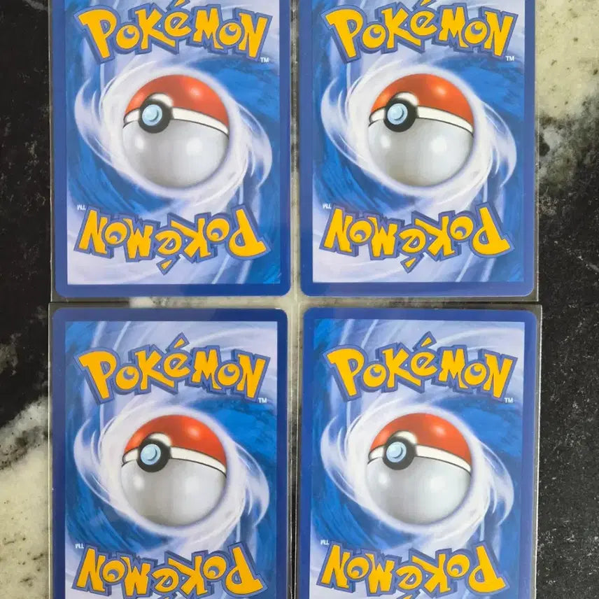 [BUNJANG] Pokemon Card Eevee Ancient Card Set (4 Types) / 포켓몬카드 이브이 고대카드 4종