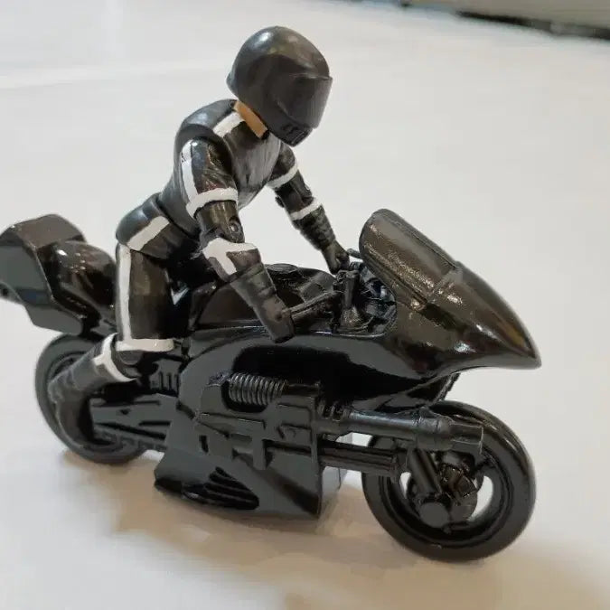[BUNJANG] Customized Black Eagle Motorcycle and Rider Figure / 검은독수리 커스터마이징 판매
