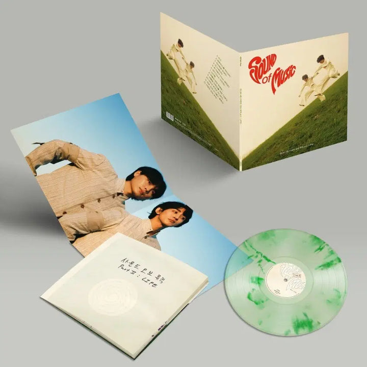 [BUNJANG] Jannabi 4th Album: Sound of Music PT. 2 Green LP / 잔나비 4집: 사운드 오브 뮤직 PT. 2 그린 LP