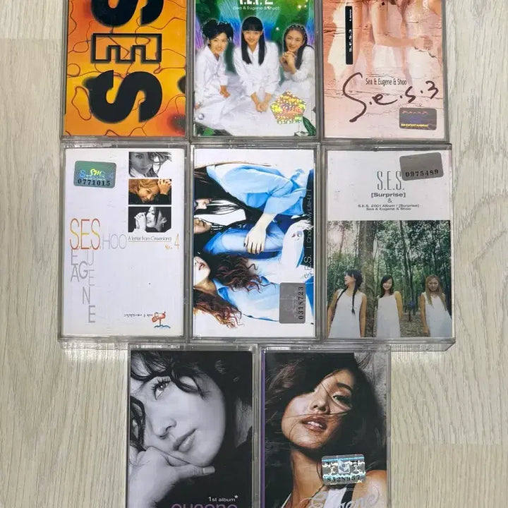 [BUNJANG] S.E.S. Cassette Tape Collection / 에스이에스 (S.E.S.) 관련 카세트테이프 모음