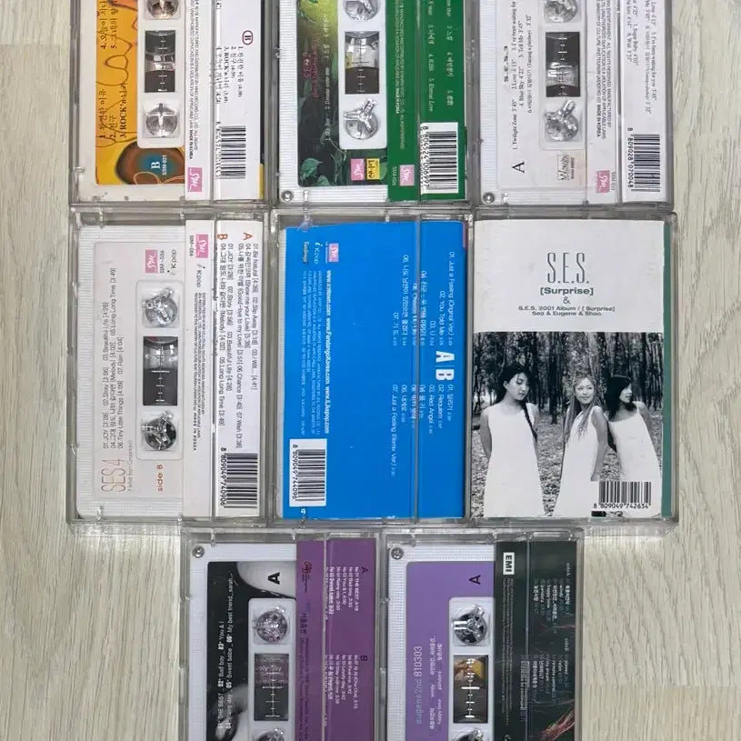 [BUNJANG] S.E.S. Cassette Tape Collection / 에스이에스 (S.E.S.) 관련 카세트테이프 모음