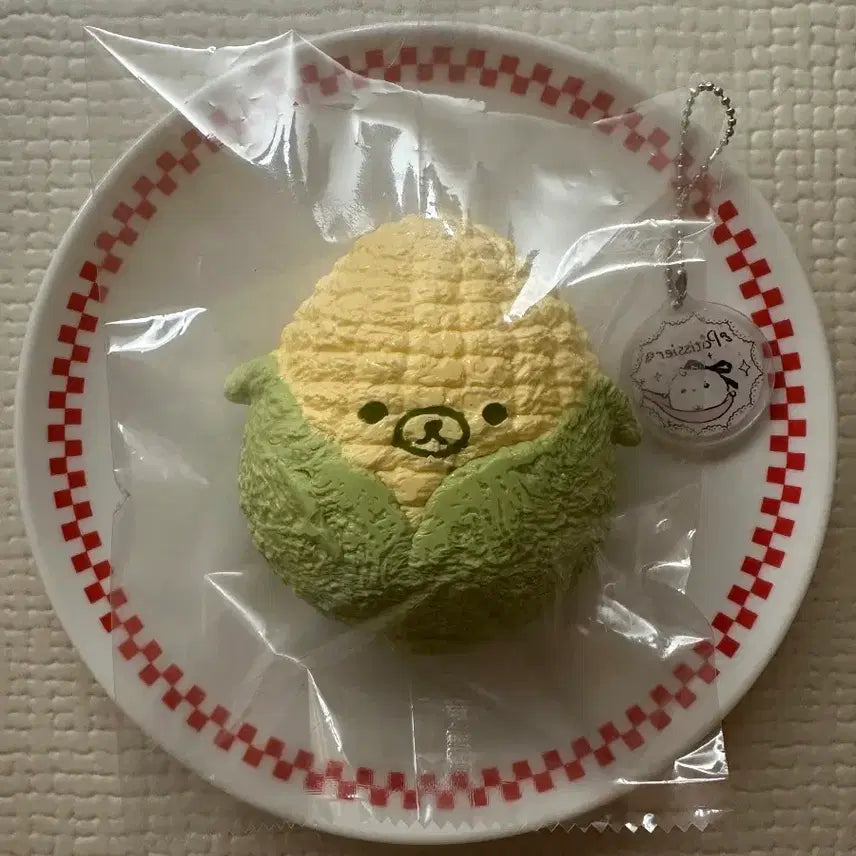 [BUNJANG] Dezertshop Handmade Chewy Toy (Corn Shape) / 디저터샵 옥수수쿠마 수제말랑이