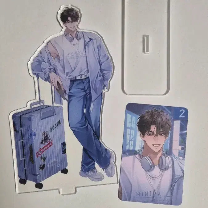 [BUNJANG] Demutjoo Lee Sejin Acrylic Stand &amp; Photocard Set / 데못죽 원가이하양도 이세진 아크릴스탠드, 포카 큰세진