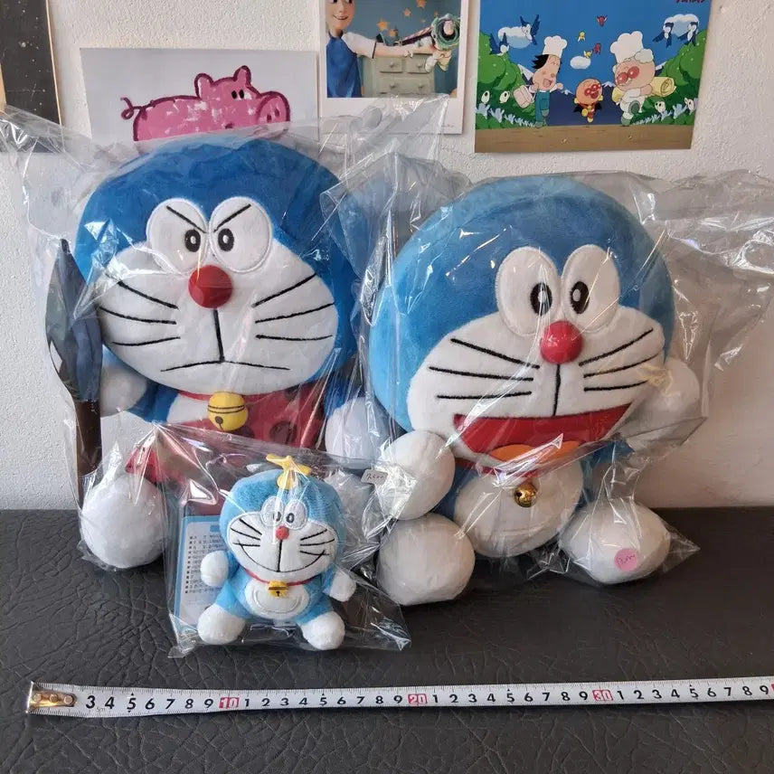 [BUNJANG] Doraemon Doll Set / 도라에몽 인형 세트