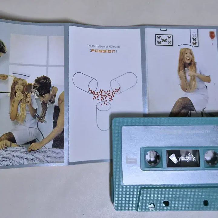[BUNJANG] Koyote 3rd Album Cassette Tape / 코요태 3집 (카세트테이프) 파란, 자존심, passion, 열정