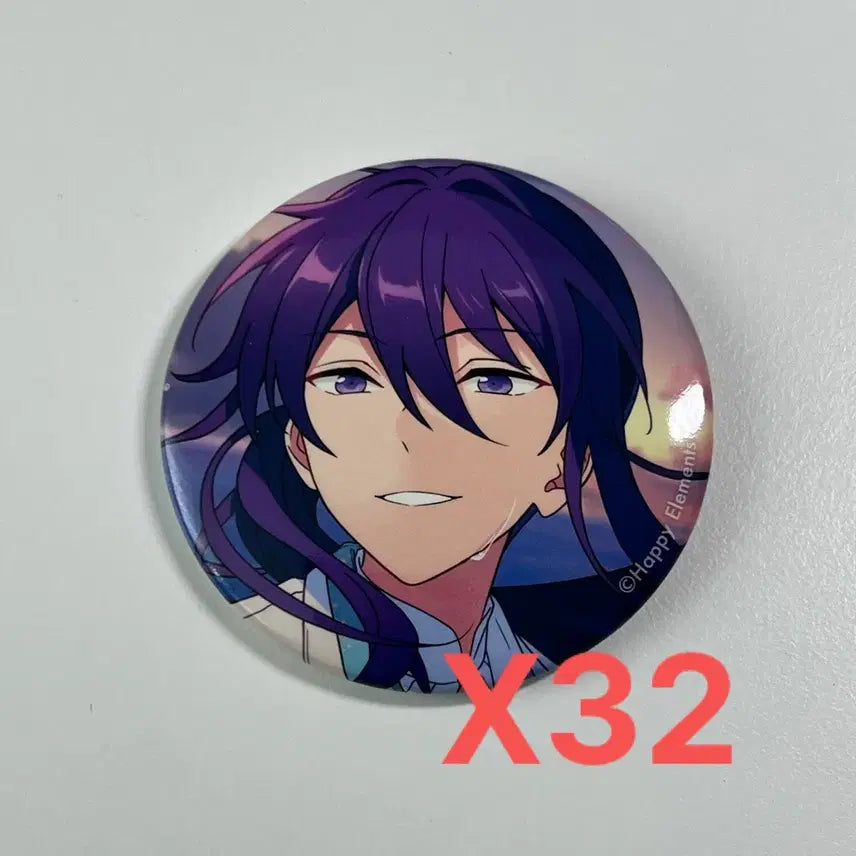[BUNJANG] Ensemble Stars Kanzaki Soma Can Badge Bundle Set (32 pcs) / 일괄) 앙스타 칸자키 소마 캔뱃지 이베코레 32개 일괄