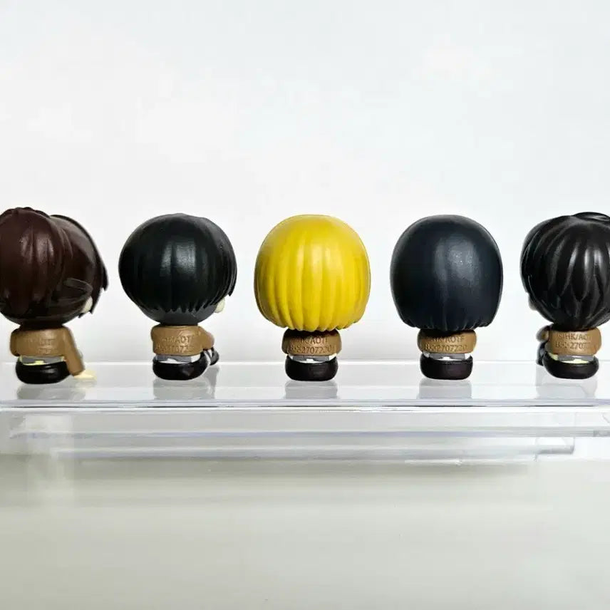 [BUNJANG] Attack on Titan Machiboke 10th Anniversary Figure Set - Eren, Mikasa, Armin, Levi, Hange / 택포 8만)진격의거인 마치보케 10주년 풀세트/ 에렌 미카사 아르민 리바이 한지 피규어
