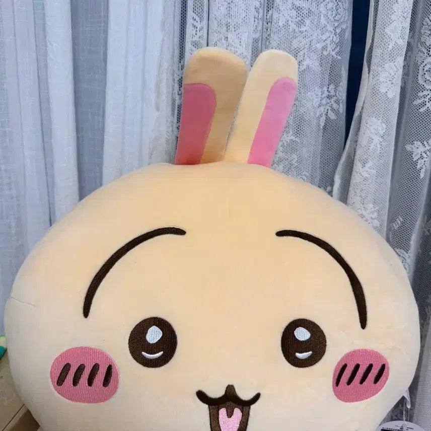 [BUNJANG] Chiikawa Usagi Large Cushion Plush 40cm / 우사기 치이카와  대형 쿠션 인형 (일본정품) 40cm