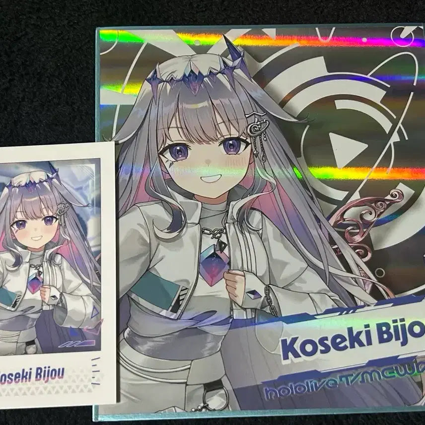[BUNJANG] Hololive EN Advent Koseki Bijou Expo Cheki Aurora Shikishi Bundle Set / 홀로라이브en 어드벤트 코세키 비쥬 엑스포 체키 오로라 색지 일괄