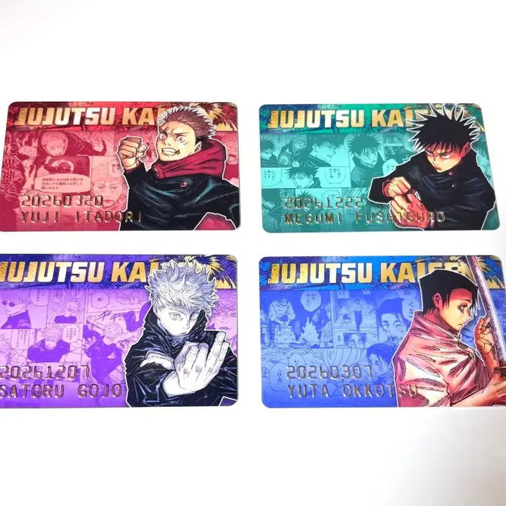 [BUNJANG] Jujutsu Kaisen Birthday Card Set (4 Types) / 주술회전 벌스데이 카드 생일 2026 4종 판매