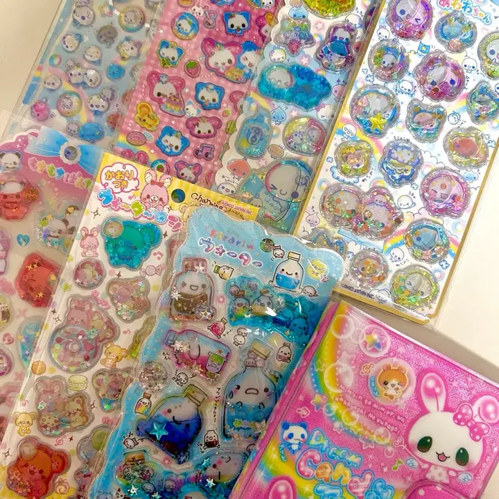 [BUNJANG] Heisei Stickers + Sticker Book Set / 헤이세이 스티커+스티커북 양도 고전