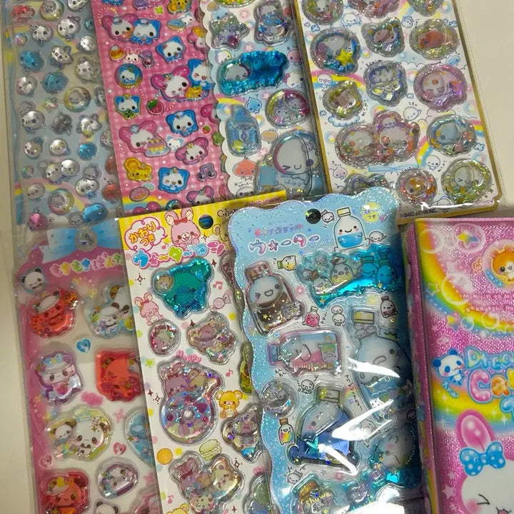 [BUNJANG] Heisei Stickers + Sticker Book Set / 헤이세이 스티커+스티커북 양도 고전