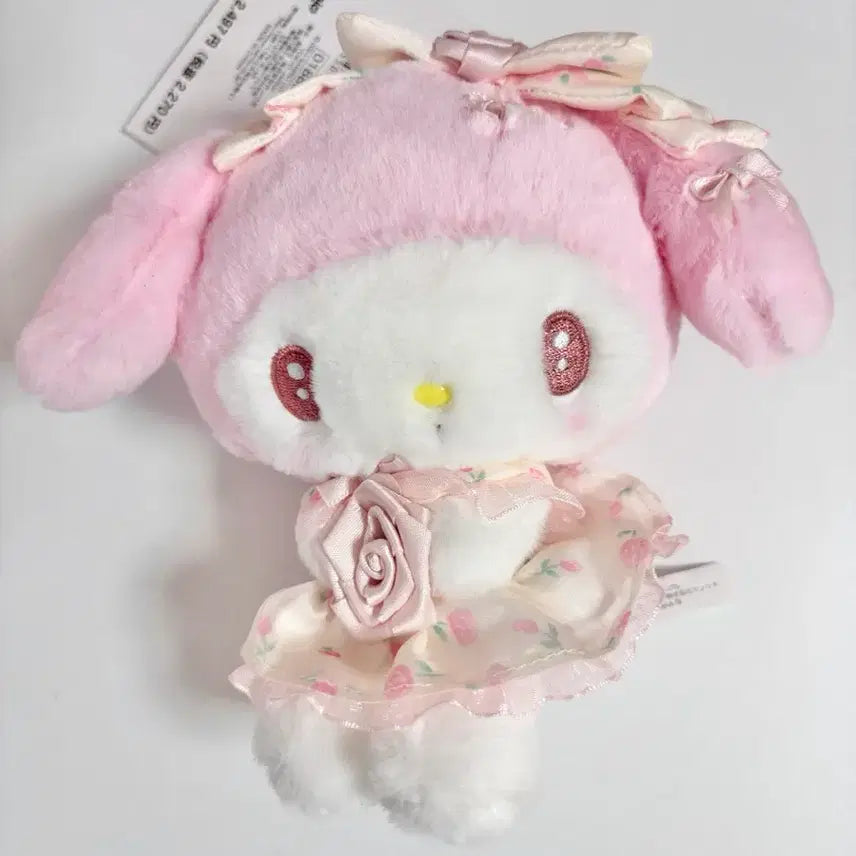 [BUNJANG] Sanrio Dolly Rose Series My Melody Mascot / 산리오 돌리로즈 시리즈 마이멜로디 마스코트