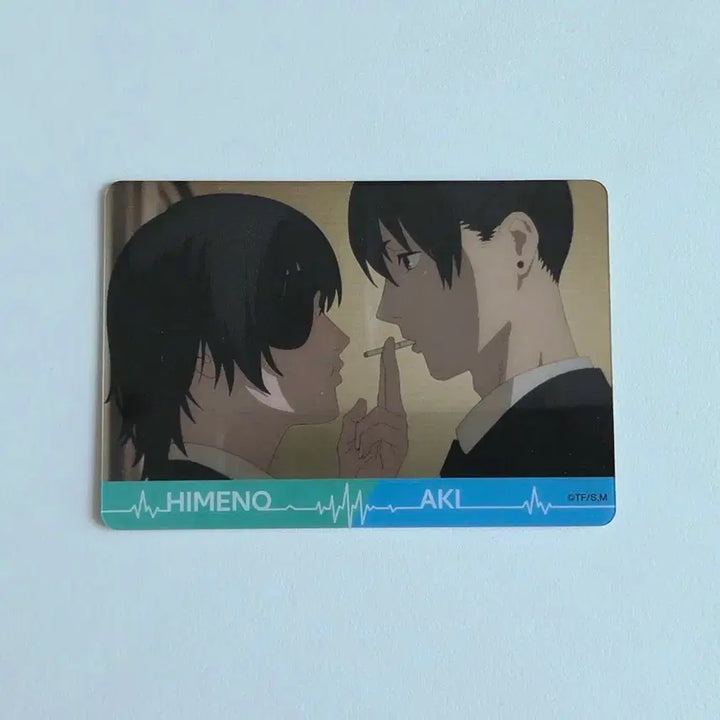 [BUNJANG] Chainsaw Man Himeno &amp; Aki Metal Card / 반택비 포함) 체인소맨 메탈카드 2장