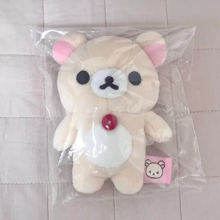 [BUNJANG] Rilakkuma Mascot Plush Doll (Burassage Mochi Nui) / 코리락쿠마 기본 마스코트 인형 부라사게 모찌 누이
