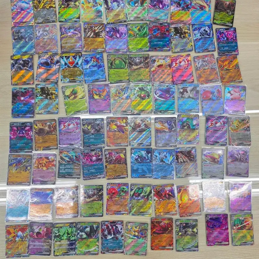 [BUNJANG] Pokemon EX RR 80-Card Bundle Set (No Duplicates) / 포켓몬 EX RR 80장 (중복X) 일괄