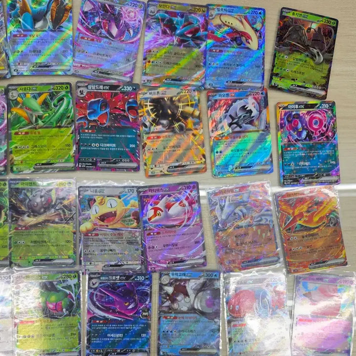 [BUNJANG] Pokemon EX RR 80-Card Bundle Set (No Duplicates) / 포켓몬 EX RR 80장 (중복X) 일괄
