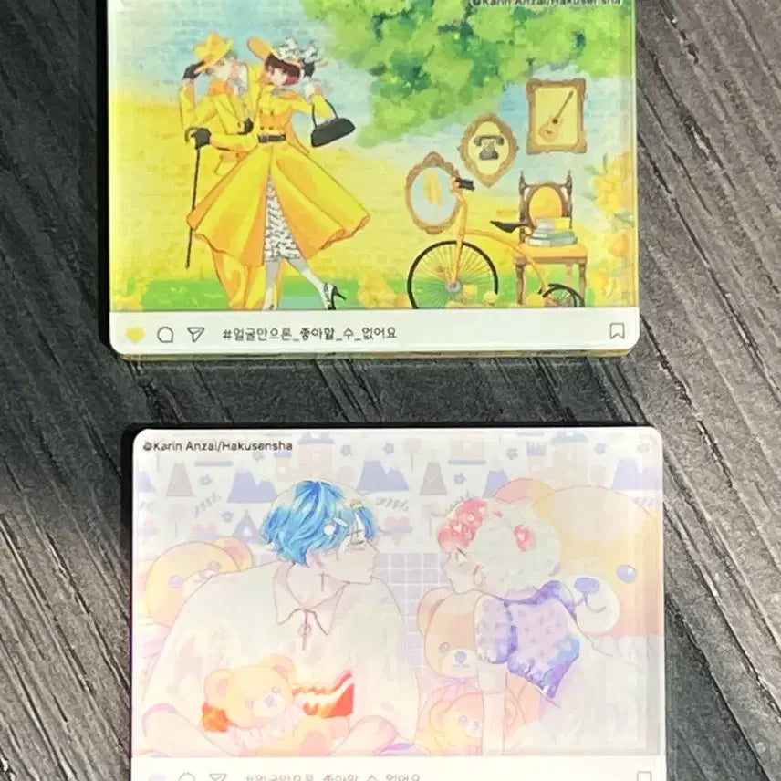 [BUNJANG] Kao Yori mo Sukina Koto Ga / Kao Suki Collaboration Cafe Mini Acrylic Block - Kanato Sana Bundle Set / 일괄)얼굴만으론 좋아할 수 없어요 얼굴좋아 콜라보카페 콜카 미니 아크릴 블록 카나토 사나