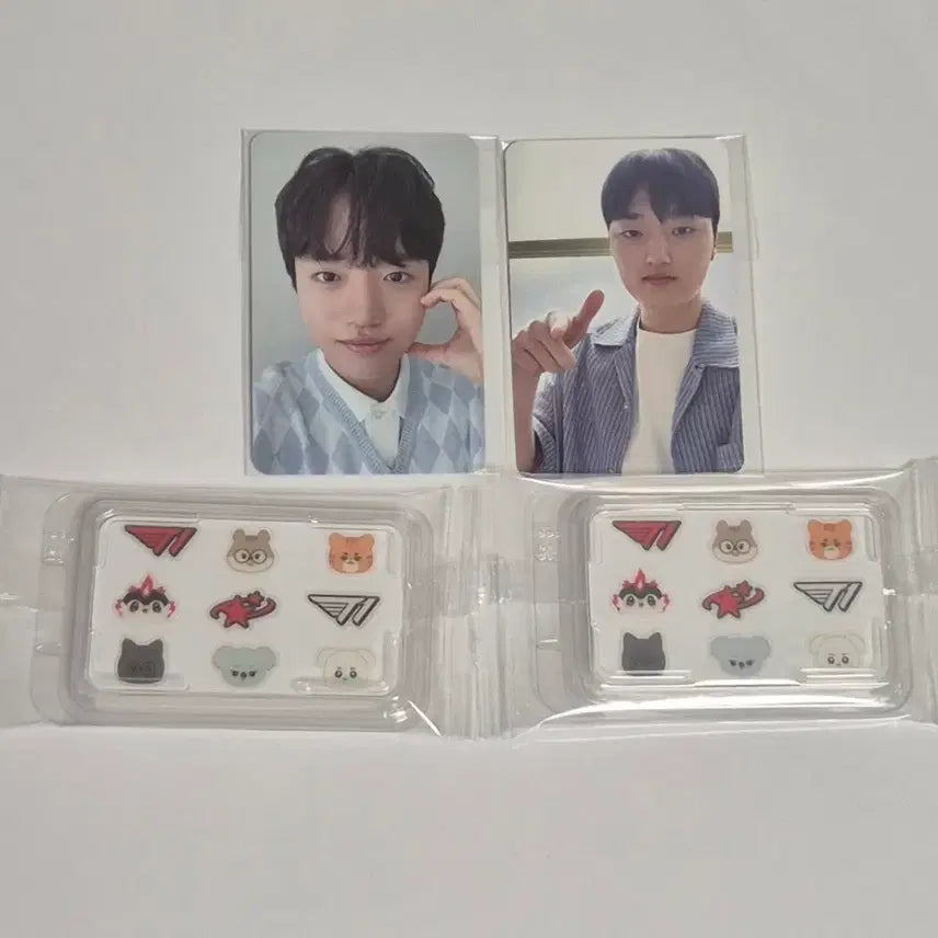 [BUNJANG] T1 Keria Feyz Photocard Sticker Bundle Set / T1 티원 에이블리 이지덤 케리아 keria + 페이즈 peyz 포카 스티커