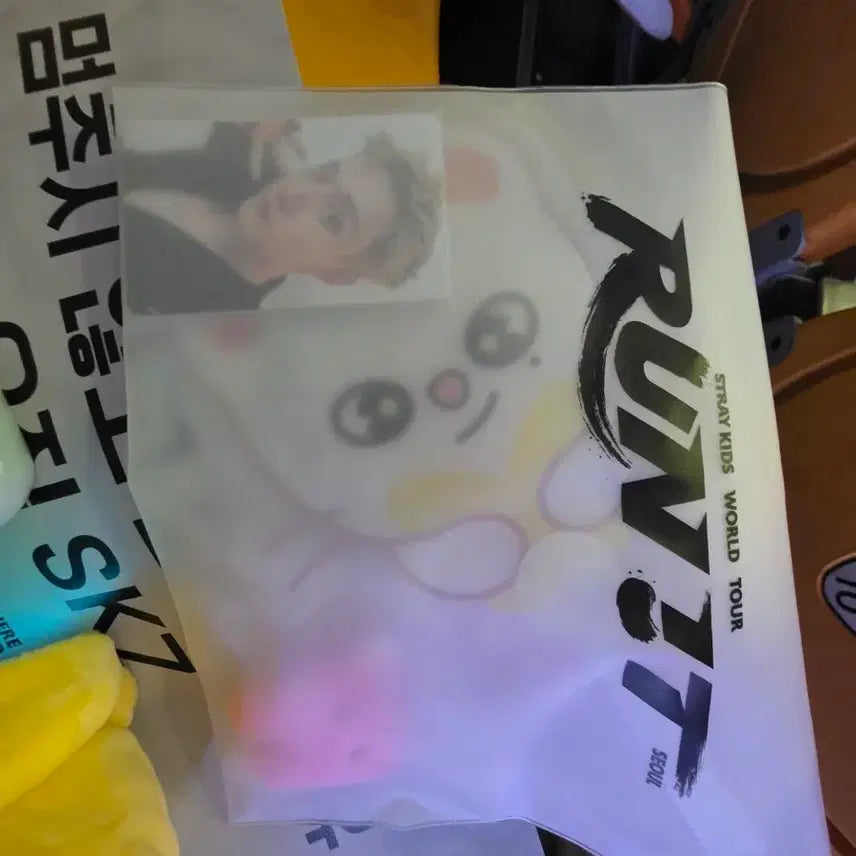 [BUNJANG] Stray Kids World Tour RUN IT Concert Entrance Gift Pouch Set / 스키즈 콘서트 입장기프트 run it 입장 기프트 특전 양도