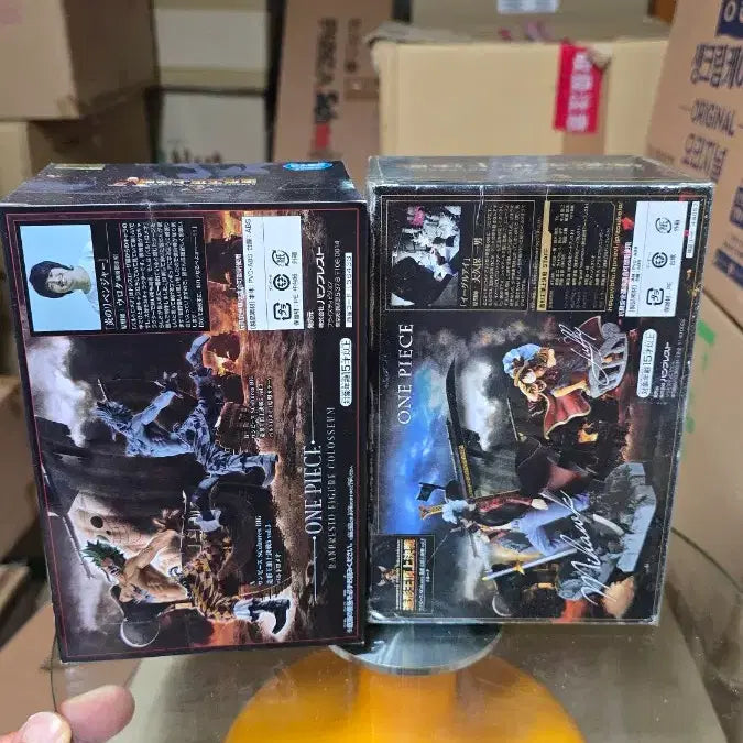 [BUNJANG] One Piece Mihawk &amp; Bartolomeo Figure Set (Sealed) / (번장최저가미개봉)원피스 미호크 바르톨로메오 피규어 2종