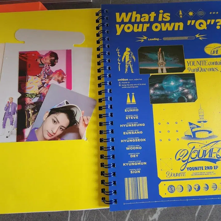 [BUNJANG] YOUNITE YOUNI-Q 2nd EP Signed Promo Album / 유나이트(YOUNITE)의 두 번째 미니앨범 &