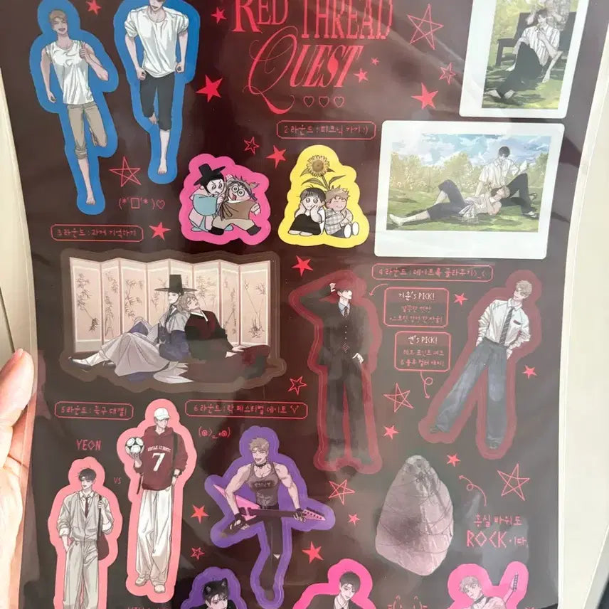 [BUNJANG] Hongsil Quest Busan Pop-up Store POB Sticker / 홍실퀘스트 부산 팝업스토어 특전 스티커