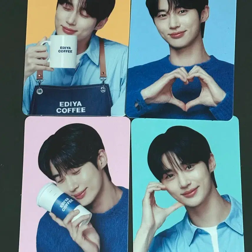 [BUNJANG] Byun Woo Seok Ediya Photocard Bundle Set / 변우석 이디야 포카 팝니당