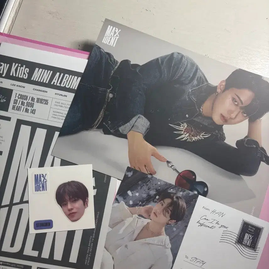 [BUNJANG] Stray Kids MAXIDENT Album + Seungmin Mini Album Sticker / 스트레이키즈(스키즈) 맥시던트 앨범 + 승민 띠부씰