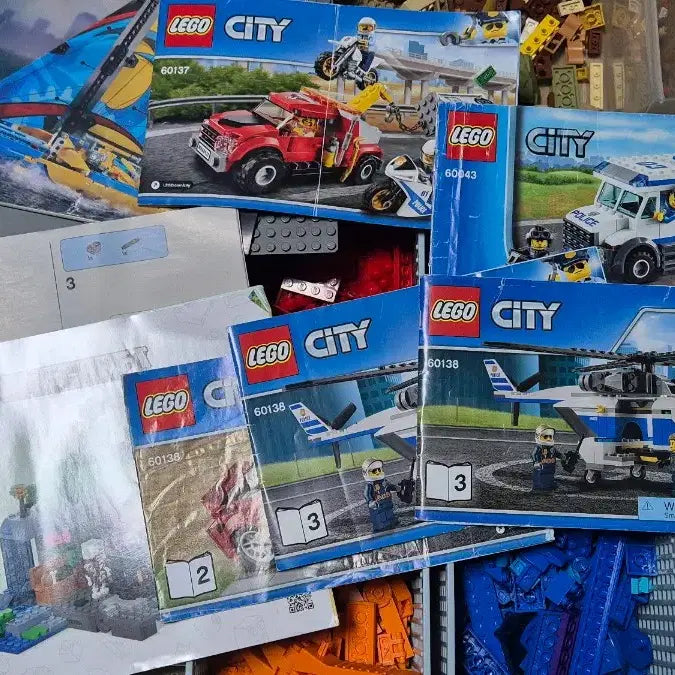 [BUNJANG] LEGO Authentic Bulk Bricks (Approx. 6.5kg) - Color Sorted / 레고정품 벌크 6.5kg 가량 색분류
