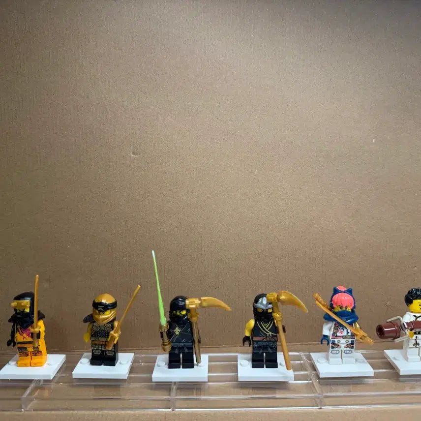 [BUNJANG] LEGO Ninjago Kai &amp; Nya &amp; Jiu-Jitsu Master Minifigure Bundle Set / 레고 닌자고 콜&amp;나린&amp;주짓수 관장 피규어 판매