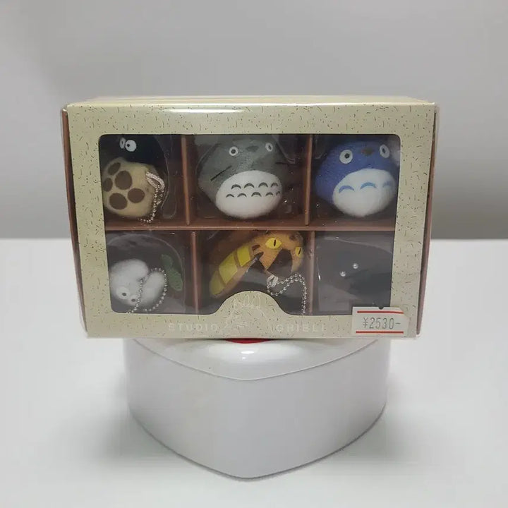 [BUNJANG] Studio Ghibli My Neighbor Totoro Mascot Keychain Set / 토토로 미니봉제 키홀더